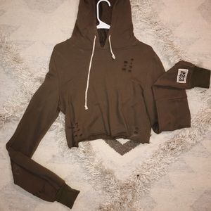 LF crop hoodie